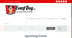 Desktop Screenshot of eventdog.com